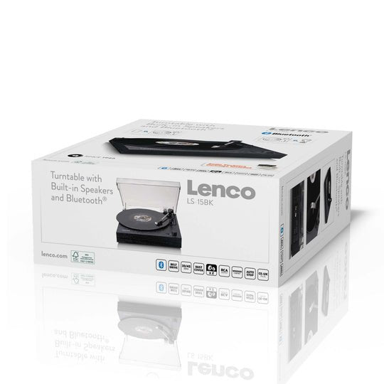 EAN 8711902086666 - Lenco LS-15BK tocadisco Tocadiscos de tracción por correa Negro imagen 9