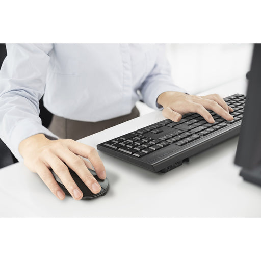 EAN 5028252644914 - Kensington KM270 EQ teclado Ratón incluido Oficina RF Wireless + Bluetooth QWERTY Español Negro imagen 2