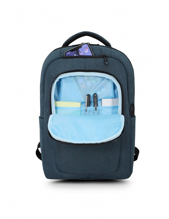 EAN 3760170882109 - Urban Factory ECB24UF maletines para portátil 35,8 cm (14.1") Mochila Azul imagen 3