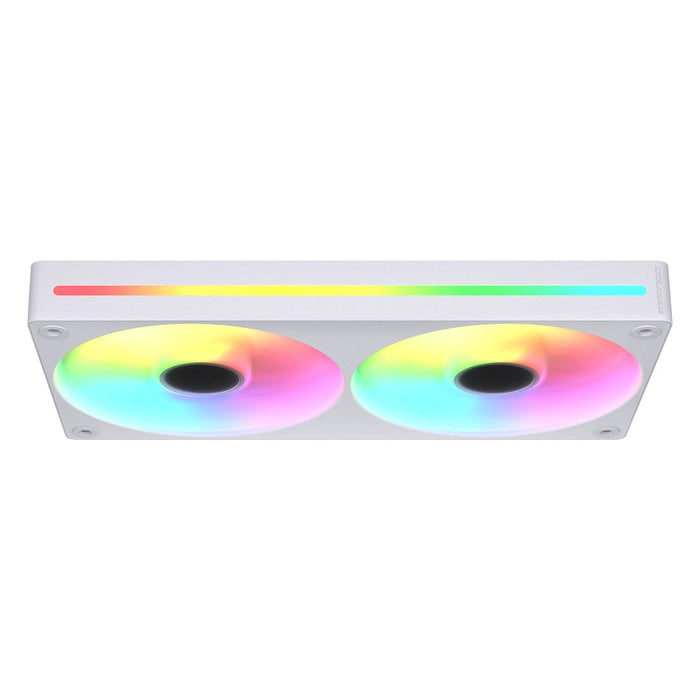 Ventilador Pc Cougar Reversed Unity240-Fb,240 Argb Pwm, Blanco