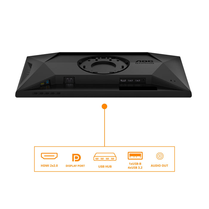 EAN 4038986182577 - AOC G4 25G4SXU pantalla para PC 62,2 cm (24.5") 1920 x 1080 Pixeles Full HD LED Negro, Gris imagen 3