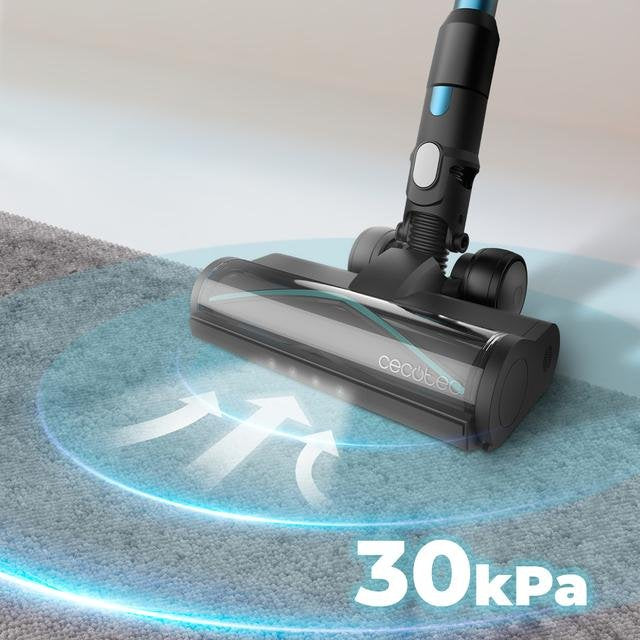 EAN 8435782188530 - Cecotec Rockstar 3500 Storm Pet Flex Conga Aspiradora escoba 2 en 1 Batería Secar Sin bolsa 500 W Negro,  imagen 8