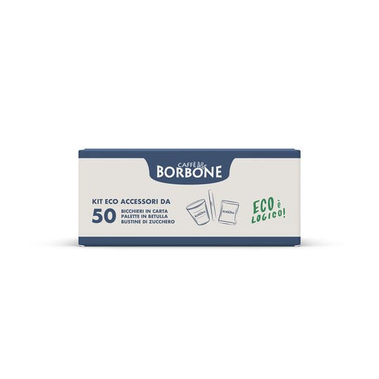 EAN 8055176430054 - Caffè Borbone MASTERKITACC10X50PZ juego de vajilla desechable 50 personas(s) 150 pieza(s) imagen 2