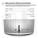 EAN 0198415143440 - HP Series 7 Pro 34 inch WQHD Conferencing Monitor - 734pm pantalla para PC 86,4 cm (34") 3440 x 1440 Pixe imagen 9