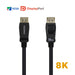 EAN 8436574704662 - AISENS A149-0430 cable DisplayPort 0,5 m imagen 2