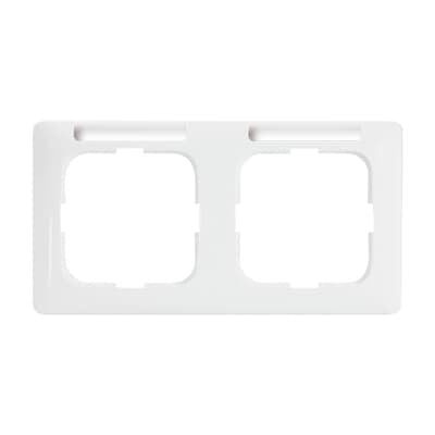 Busch Jaeger 1732nska-214 Rahmen 2f Linear M.Sichtfenster Waagerecht Reflex Si Aws