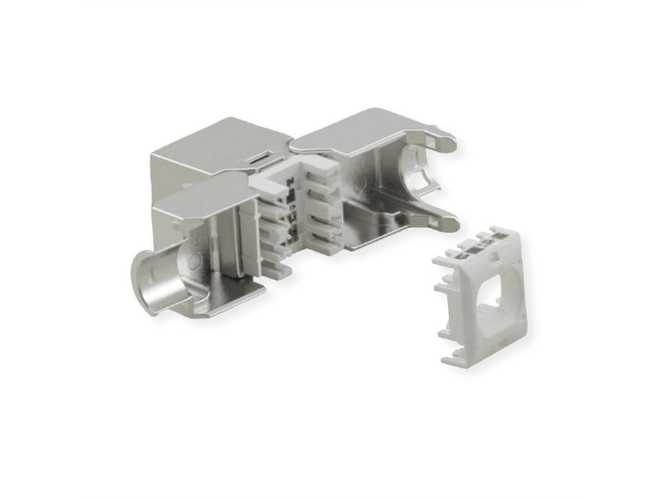 Kat.6a Class Ea Keystone Rj-45 Apantallado Sin Herramientas Superslim