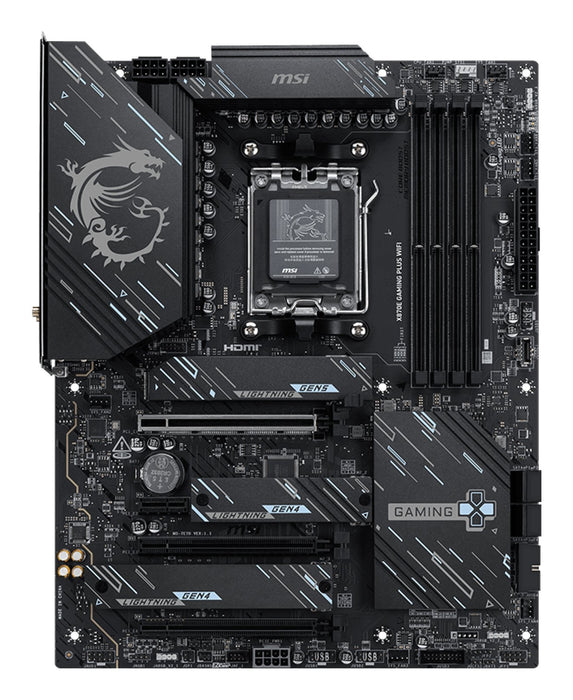 EAN 4711377347594 - MSI X870E GAMING PLUS WIFI placa base AMD X870E Zócalo AM5 ATX imagen 2
