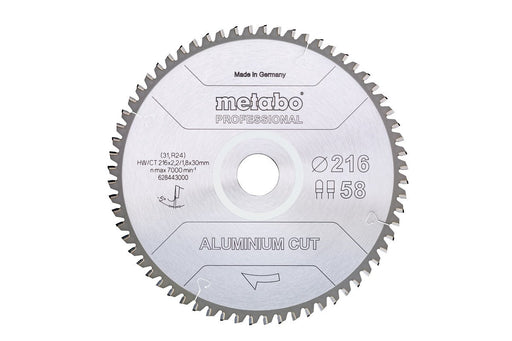 EAN 4061792173798 - Metabo 628443000 hoja de sierra circular 21,6 cm 1 pieza(s) imagen 1