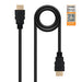 EAN 8433281007697 - Nanocable HDMI V2.0, 3m cable HDMI HDMI tipo A (Estándar) Negro imagen 1