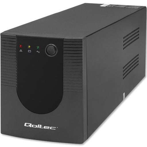 EAN 5901878537771 - Qoltec 53777 sistema de alimentación ininterrumpida (UPS) Línea interactiva 2 kVA 1200 W 4 salidas AC imagen 1