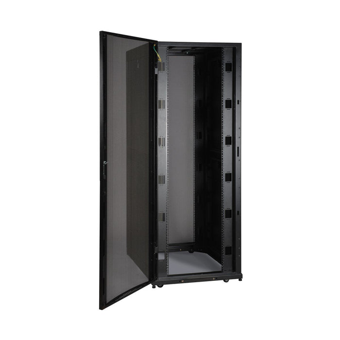42u Smartrack Wide Standard-Depth Rack Enclosure Cabinet With Doors And Side Panels