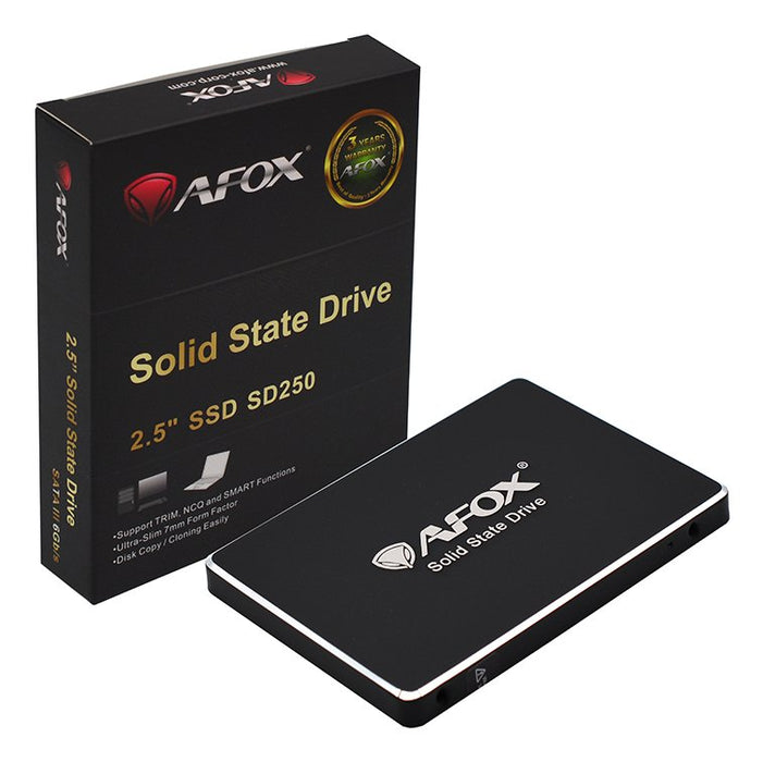 EAN 4897033781831 - AFOX SD250-128GN unidad de estado sólido 128 GB 2.5" Serial ATA III 3D NAND imagen 1