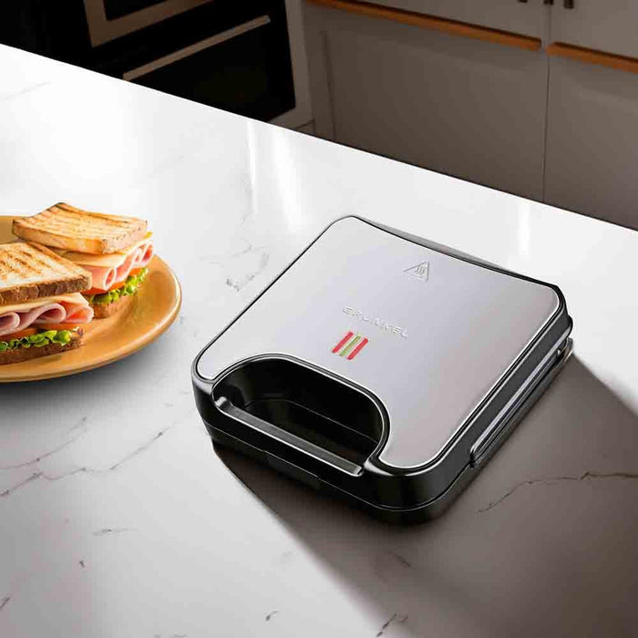 EAN 8426156018089 - Grunkel SAN-MULTING sandwichera 850 W Acero inoxidable imagen 6