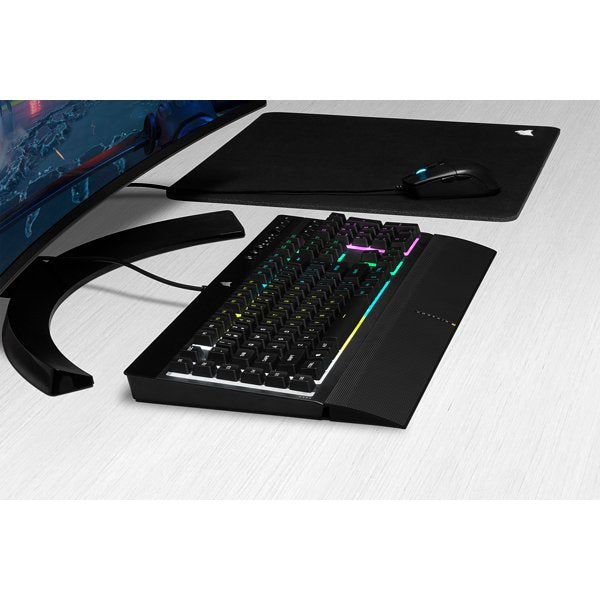 EAN 0840006631736 - Corsair K55 RGB PRO teclado Juego USB QWERTY Español Negro imagen 4