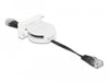 EAN 4043619813612 - DeLOCK 81361 cable de red Negro, Blanco 0,62 m Cat5e SF/UTP (S-FTP) imagen 1