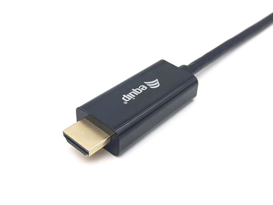 EAN 4015867228685 - Equip 133411 adaptador de cable de vídeo 1 m USB Tipo C HDMI tipo A (Estándar) Negro imagen 2