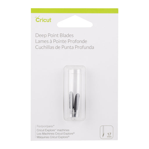 EAN 0093573321801 - Cricut PC2003535 Set de 2 Lames Coupe Profonde, Plastique, Multicolore, 12 x 8 x 2 cm imagen 1