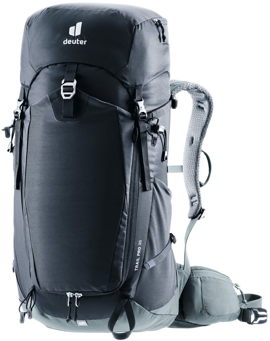 Mochila De Turista Deuter Trail Pro 36 Black-Shale