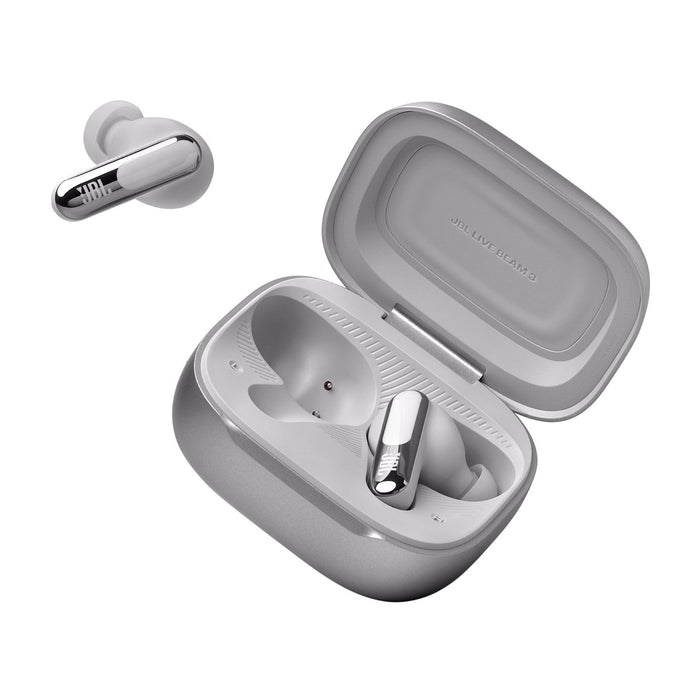 EAN 1200130011641 - JBL Live Beam 3 Auriculares Inalámbrico Dentro de oído Llamadas/Música/Deporte/Uso diario Bluetooth Plata imagen 6