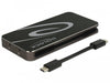 EAN 4043619877737 - DeLOCK 87773 base para portátil y replicador de puertos Alámbrico USB 3.2 Gen 1 (3.1 Gen 1) Type-C Negro imagen 4