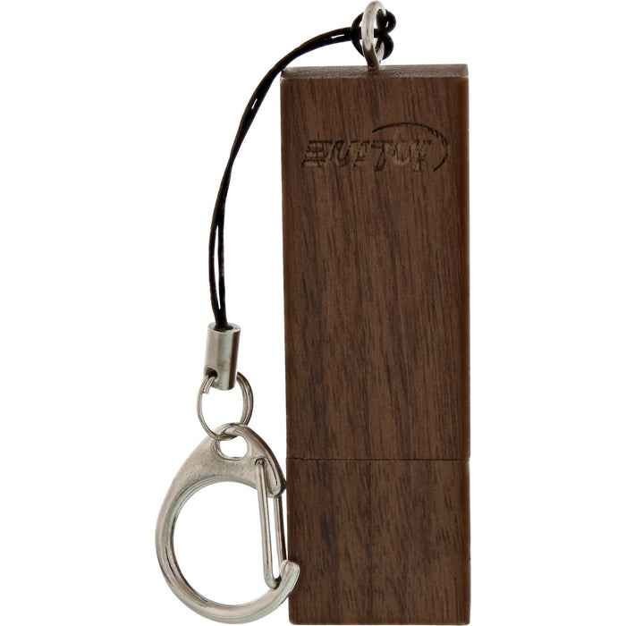 Unidad Flash Usb 3.0 Inline 128 Gb, Madera De Nogal, Con Llavero