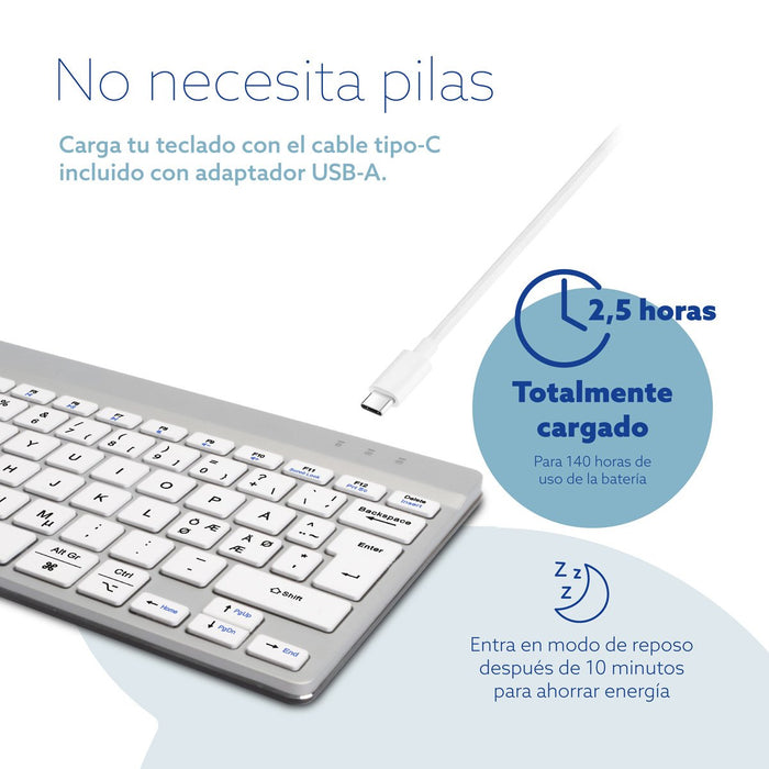 EAN 8719274492078 - R-Go Tools RGOCONDWLWH teclado Oficina Holandés imagen 16