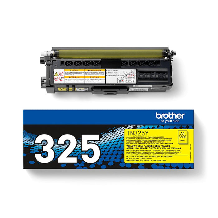 EAN 4977766679411 - Brother TN-325Y cartucho de tóner 1 pieza(s) Original Amarillo imagen 4