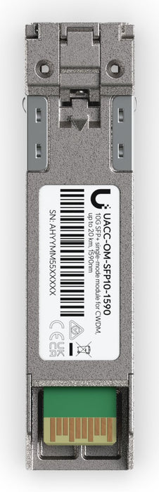 EAN 0810084694800 - Ubiquiti UACC-OM-SFP10-1590 red modulo transceptor Fibra óptica 11300 Mbit/s SFP+ 1590 nm imagen 4