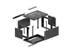 EAN 5901969447415 - Lanberg WF01-6604-00B armario rack 4U Bastidor de pared imagen 12