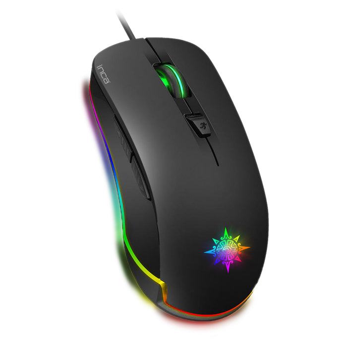 EAN 8681949010477 - Inca IMG-327 ratón Juego Ambidextro USB tipo A Óptico 4800 DPI imagen 1
