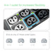 EAN 0731304439653 - APC NS Rack PDU Adv Met 7.4kW 1PH 230V 32A unidad de distribución de energía (PDU) 40 salidas AC 0U imagen 5