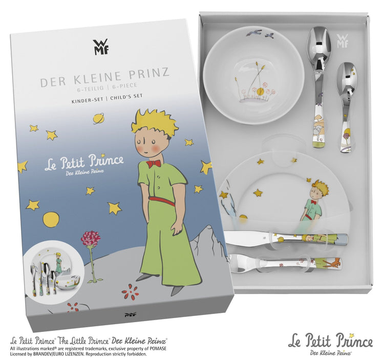 Wmf 12.9405.9964 Cubierto Para Niños Conjunto De Cubiertos Infantiles Blanco Porcelana, Acero Inoxidable