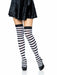 EAN 0714718005836 - Leg Avenue 6005_00722 pantis y media Negro, Blanco imagen 1