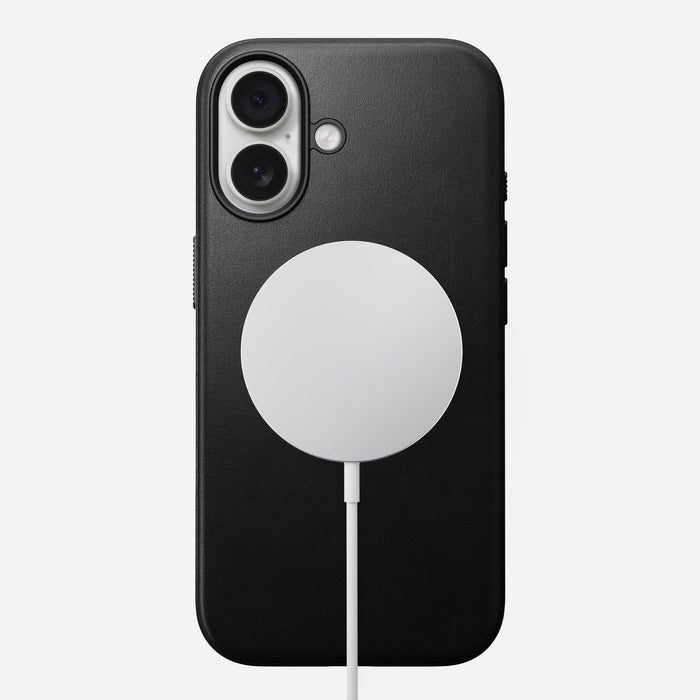 Nomad Modern Leather Case Iphone 17 Black