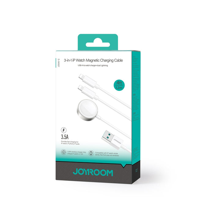 EAN 6956116771294 - JOYROOM S-IW007 Universal Blanco USB Cargador inalámbrico Carga rápida Interior imagen 2