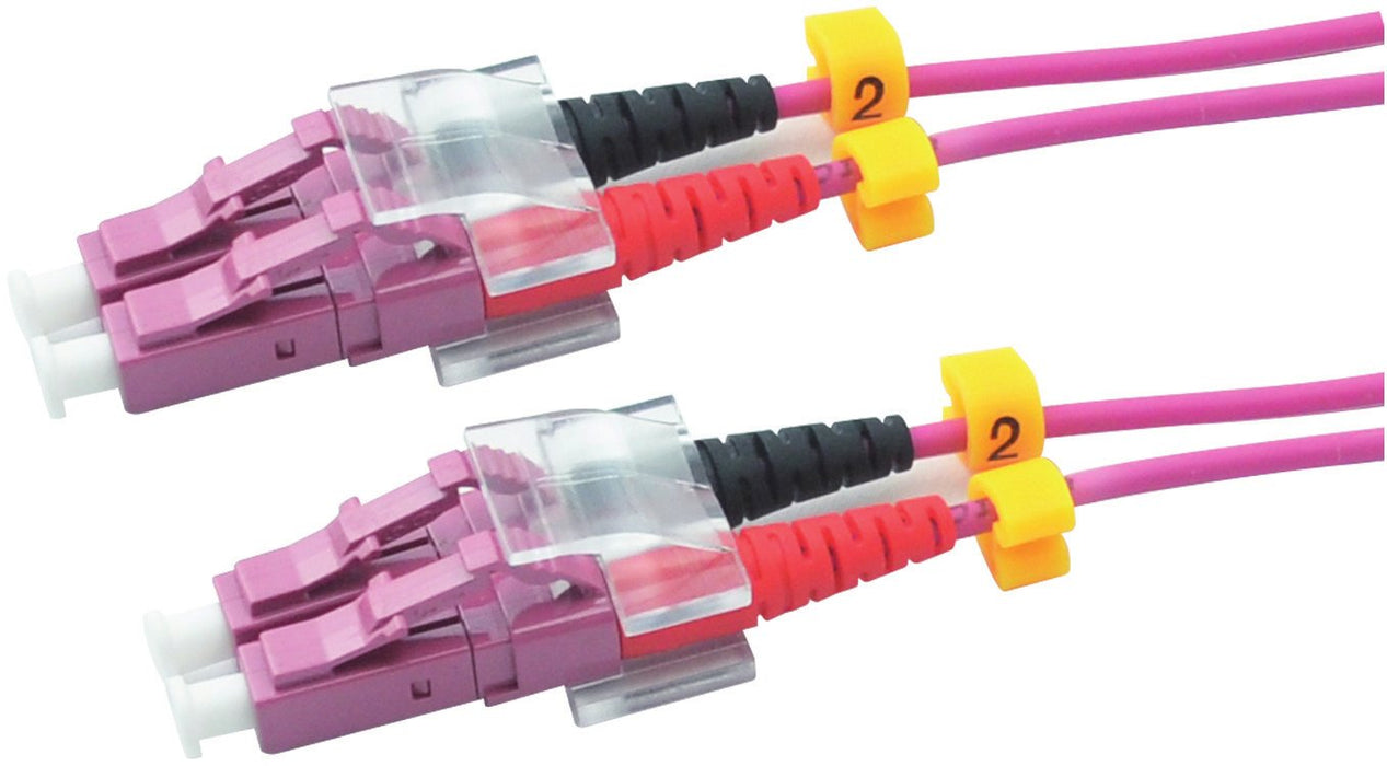 Red 2716-10-0017 Lwl-Duplex Cable De Red Lc Lc 2,0m Om4 Violett
