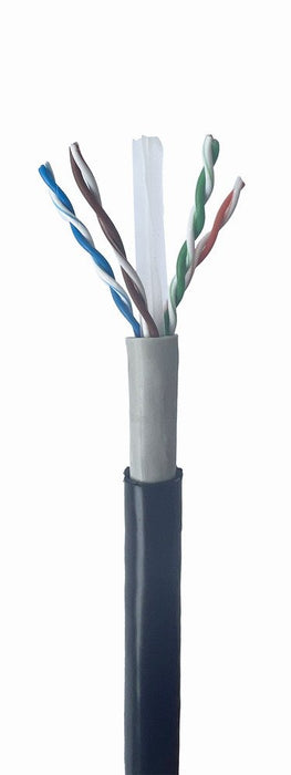 EAN 8716309126823 - Gembird CAT6 UTP LAN outdoor cable solid 305m black cable de red Negro U/UTP (UTP) imagen 1