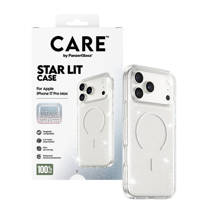 Panzerglass Care By ® Urban Explorer Case Star Lit M. Blanco Magsafe Iphone 17 Pro Max, Cover, Apple, Apple - Iphone 17 Pro Max, Transparent