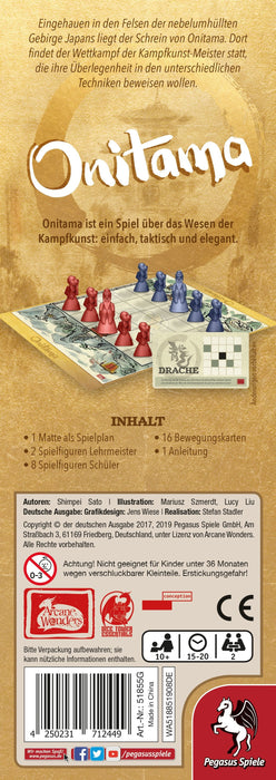 Pegaso Onitama, Juego De Mesa 51855g