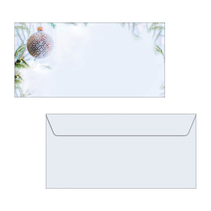 Sigel Weihnachtsbriefumschläge Winter Mood Din Largo Sin Fenster, 50 Unidades