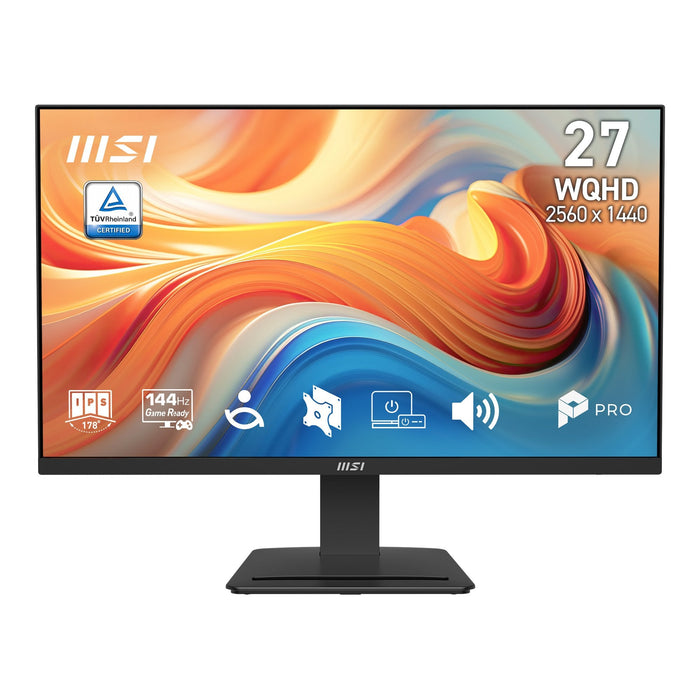 Monitor Msi Pro Mp273q E14 27' Ips / Fhd 1920x1080 / 144hz / 1xhdmi/ 1xdisplay Port/ 1x Vga