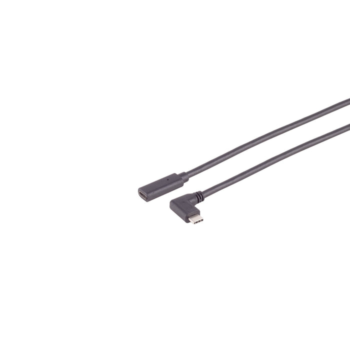 S-Impuls Usb-C Cable Alargador, 3.2 Gen 2x2, 90°, 1m