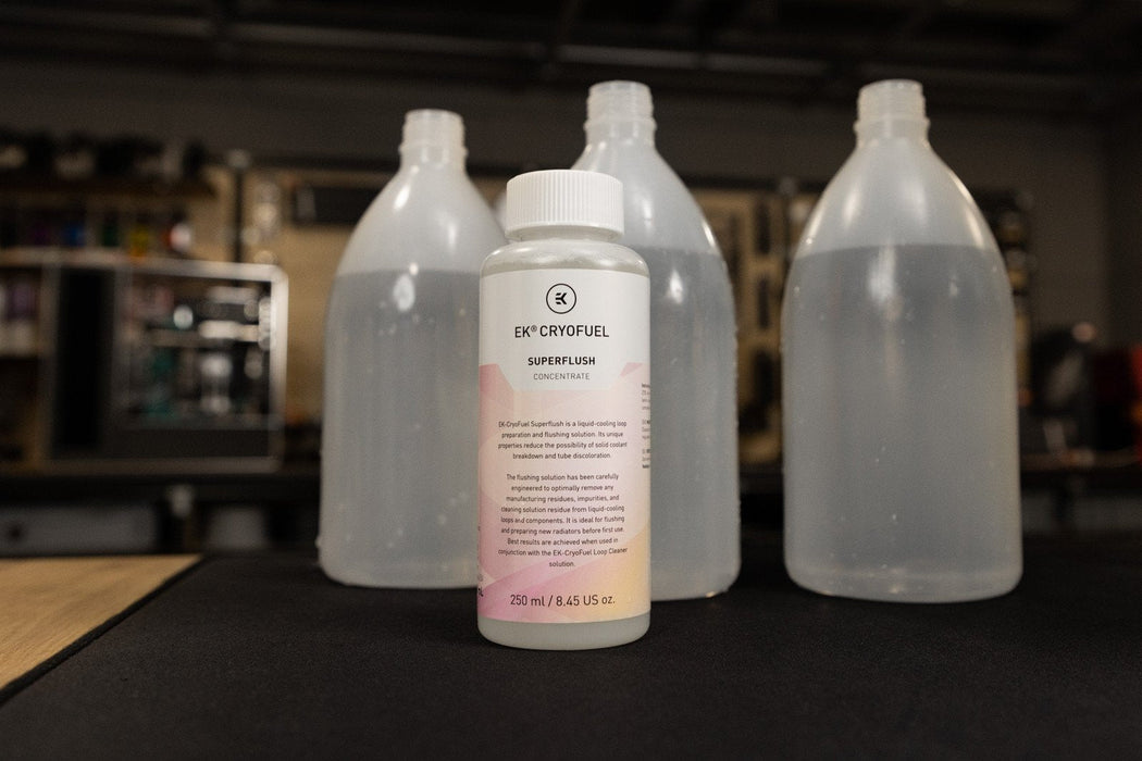 Ek Waterblocks Ek-Cryofuel Loop Cleaner + Superflush Konzentrat - 250ml
