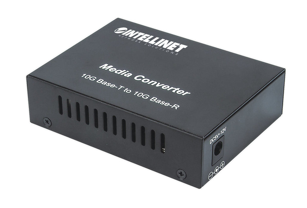 EAN 0766623508193 - Intellinet 508193 convertidor de medio 10000 Mbit/s Negro imagen 8