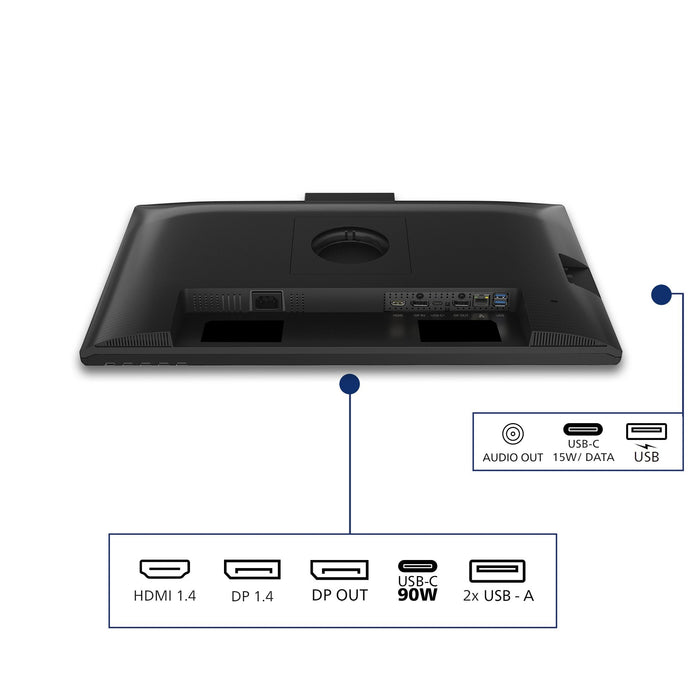 Philips Tft 24b2u3301h 60.5cm Ips 23.8'' 1920x1080 Dp Hdmi Usb-C Webcam