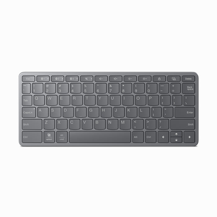 EAN 197530415258 - Lenovo ZG38C05820 teclado Universal USB + Bluetooth QWERTY Inglés de EE. UU. Gris imagen 1