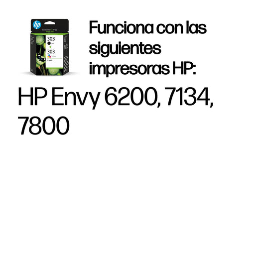 EAN 0192545863971 - HP 303 2-pack Black/Tri-color Original Ink Cartridges cartucho de tinta 2 pieza(s) Rendimiento estándar N imagen 2