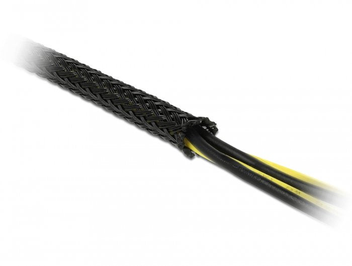 Geflechtschlauch Dehnbar 5 M X 19 Mm Schwarz