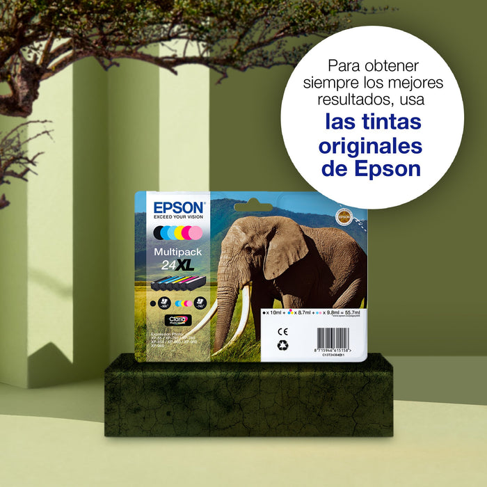 EAN 8715946625485 - Epson Elephant C13T24344012 cartucho de tinta 1 pieza(s) Original High (L) Yield Amarillo imagen 3